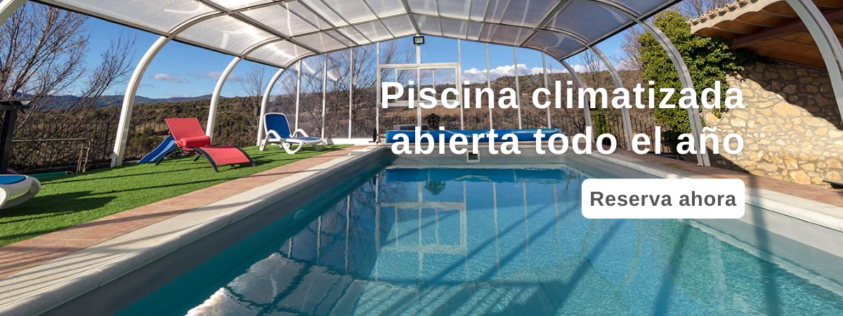 casa rural piscina climatizada