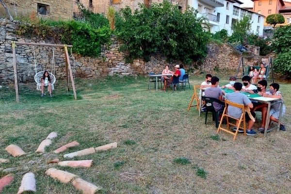 casa rural con niños huesca